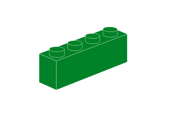 Pilt 1 x 4 - Green