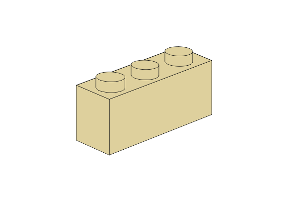 Снимка на 1 x 3 - Beige