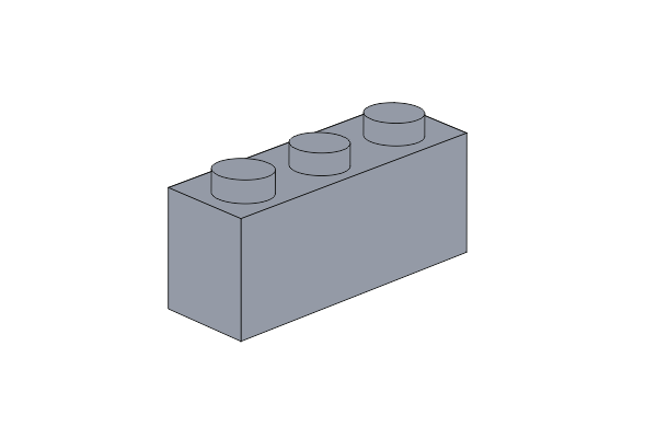 Immagine relativa a 1 x 3 - Hellgrau