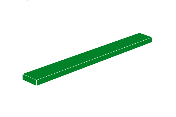 Afbeelding van 1 x 8 - Fliese Green