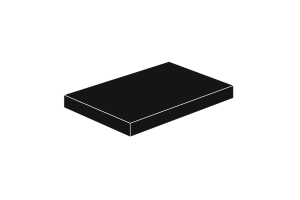 Ảnh của 2 x 3 - Fliese Black