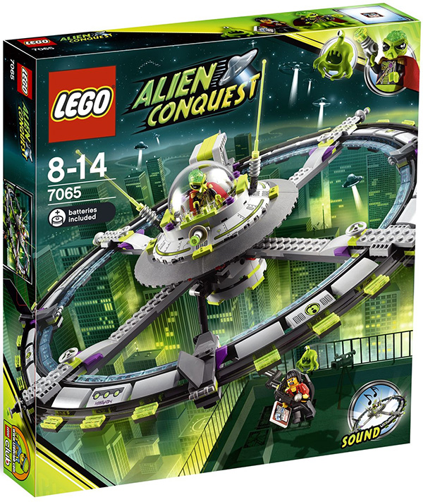 تصویر  Lego Ufo Alien Conquest 7065