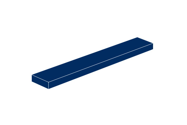 Billede af 1x6 - Fliese Darkblue