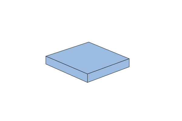 Picture of 2x2 - Fliese MediumBlue