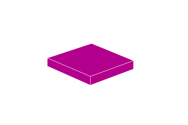 Picture of 2x2 - Fliese Magenta