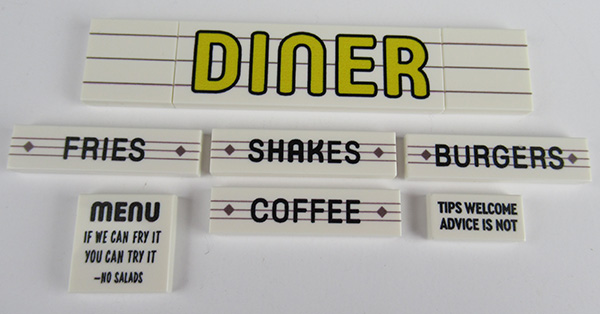 Imagine de 1950s Diner 910011 Custom Package