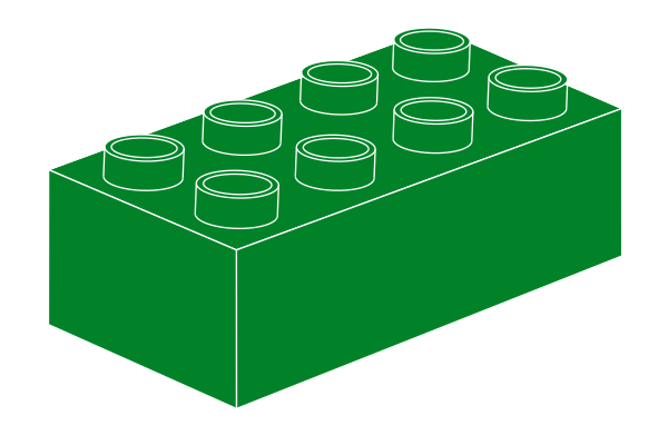 Imagen de Duplo 2 x 4 - Grün