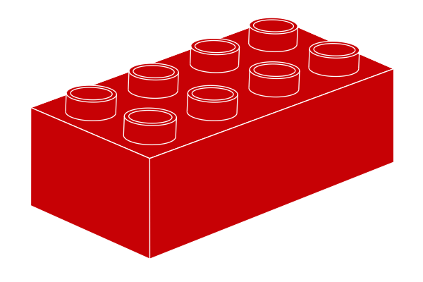 Obraz Duplo 2 x 4 - Rot