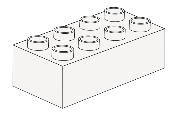 Obrázek Duplo 2 x 4 - Weiß