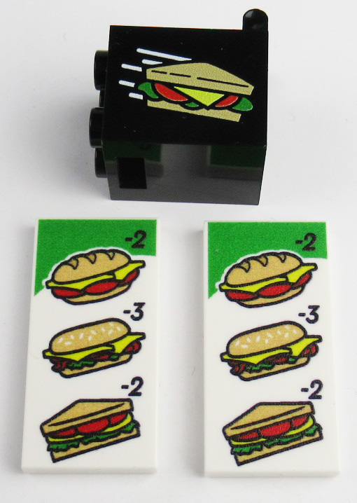 Obrázok výrobcu 40578 Sandwichladen Custom Bricks