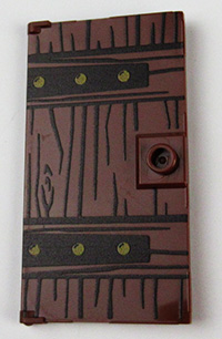 Obrázok výrobcu Holztür 4x6 Red brown