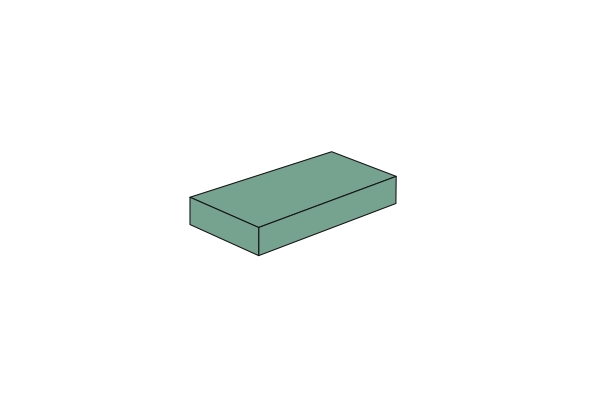 Picture of 1 x 2 - Fliese Sandgreen