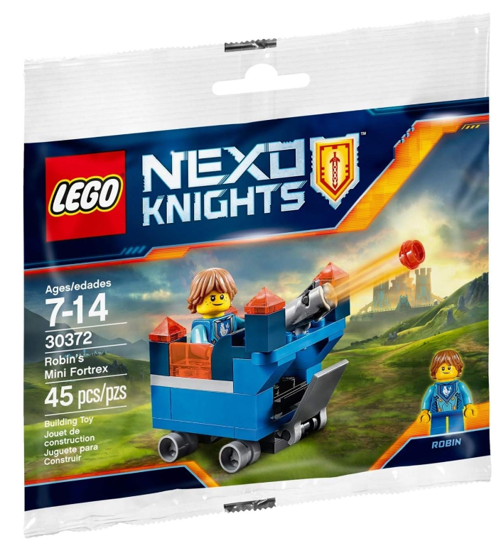 Obraz Lego Nexo Knights 30372 Robin s Mini Fortrex Polybag
