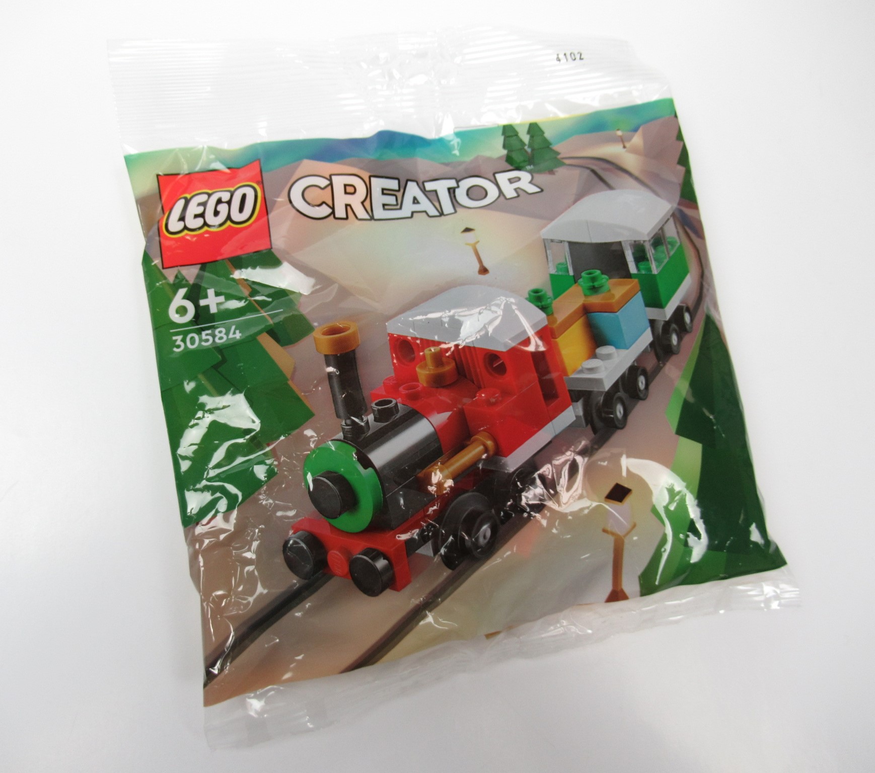 图片 Winterlicher Weihnachtszug 30584 Polybag