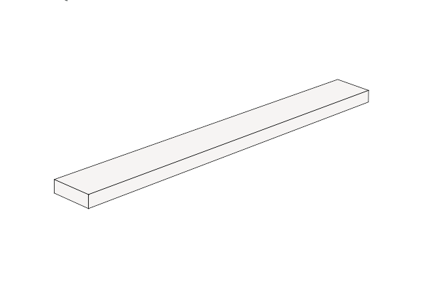 Ảnh của 1 x 8 - Fliese White