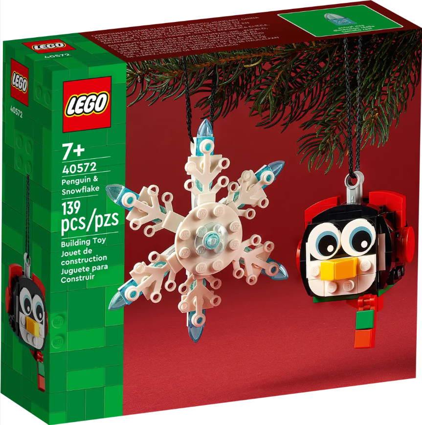 Imagine de Pinguin mit Schneeflocke 40572 