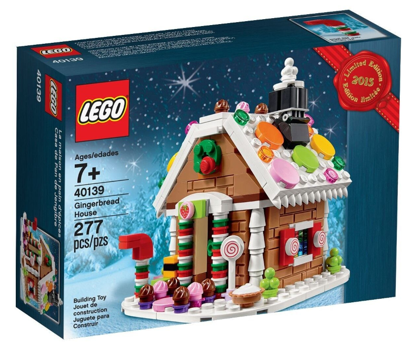Bild av Lego 40139 - Weihnachtliches Lebkuchenhaus
