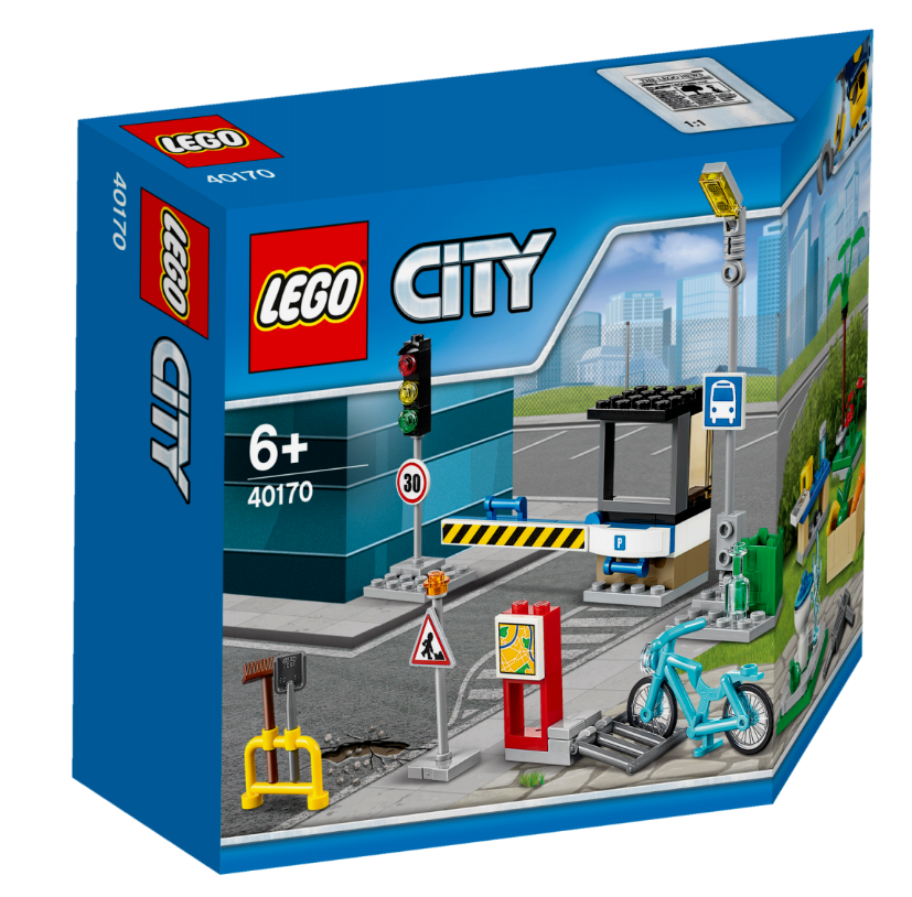 LEGO® City Zubehörset „Ich baue meine Stadt“ 40170의 그림