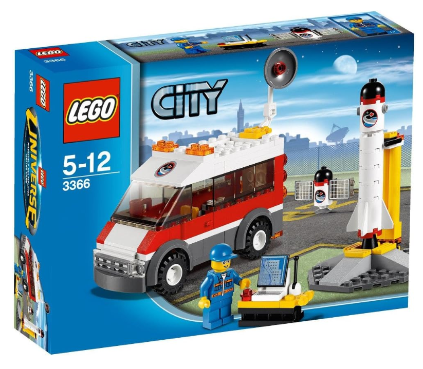 Obrázok výrobcu LEGO® City 3366 Satellitenstartrampe