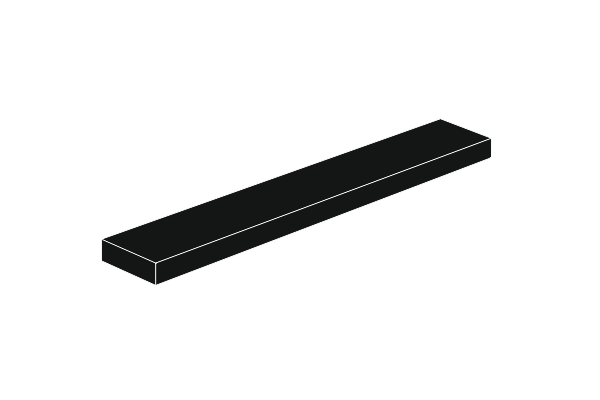 Immagine relativa a 1 x 6 - Fliese Black