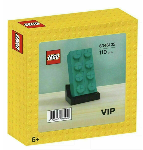 Bild von LEGO 6346102 2x4 Baustein Türkis