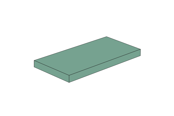 Billede af 2 x 4 - Fliese Sandgreen