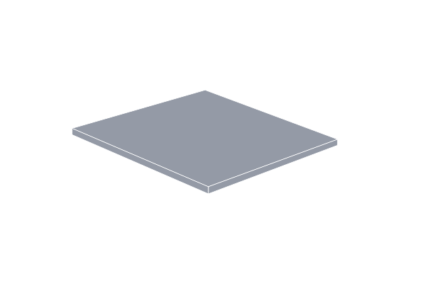 Pilt 6 x 6 - Fliese Light Bluish Gray