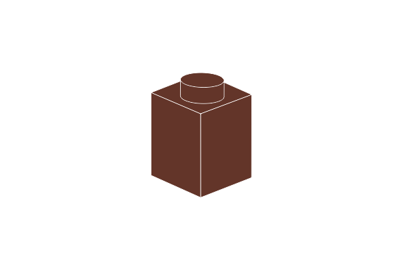 Obrázok výrobcu 1 x 1 - Reddish Brown