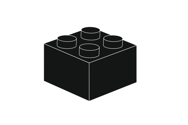 Bild von 2 x 2 - Schwarz