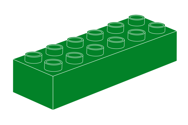 Slika za Duplo 2 x 6 Grün