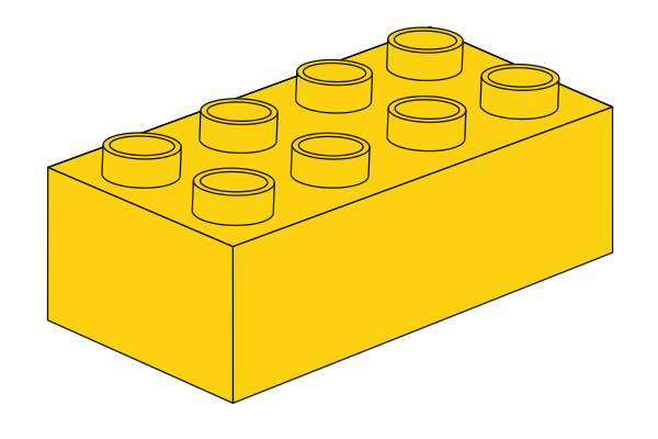 Зображення з  Noppenstein 2 x 4 Gelb