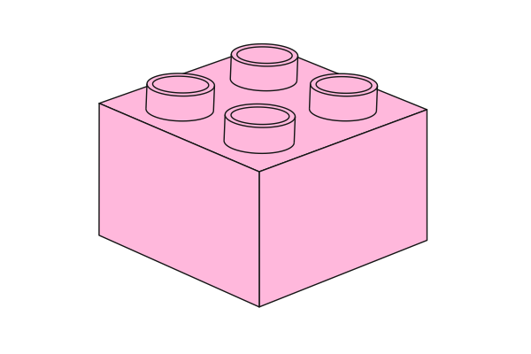 Bild av Noppenstein 2 x 2 Rosa