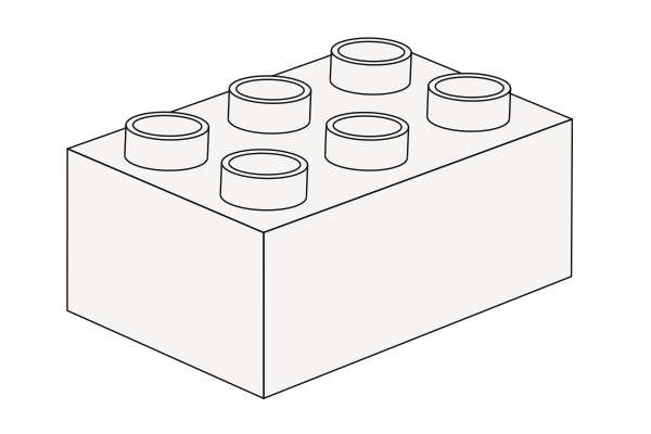 Attēls no Noppenstein 2 x 3 Weiß