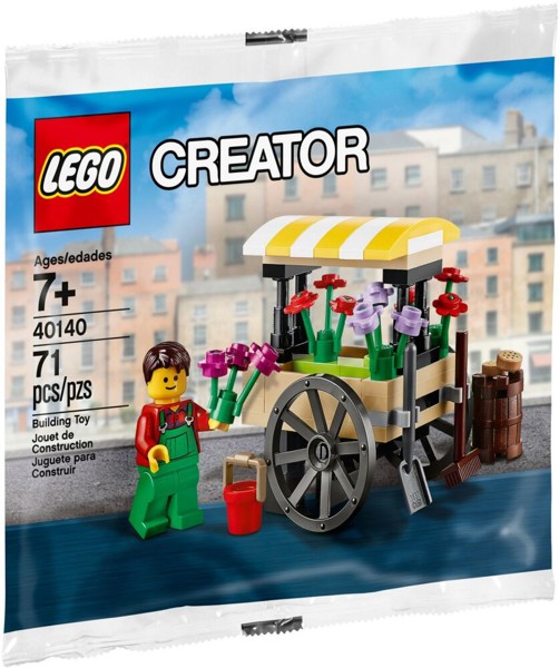 Bild von LEGO 40140 Flower Cart Polybag Set