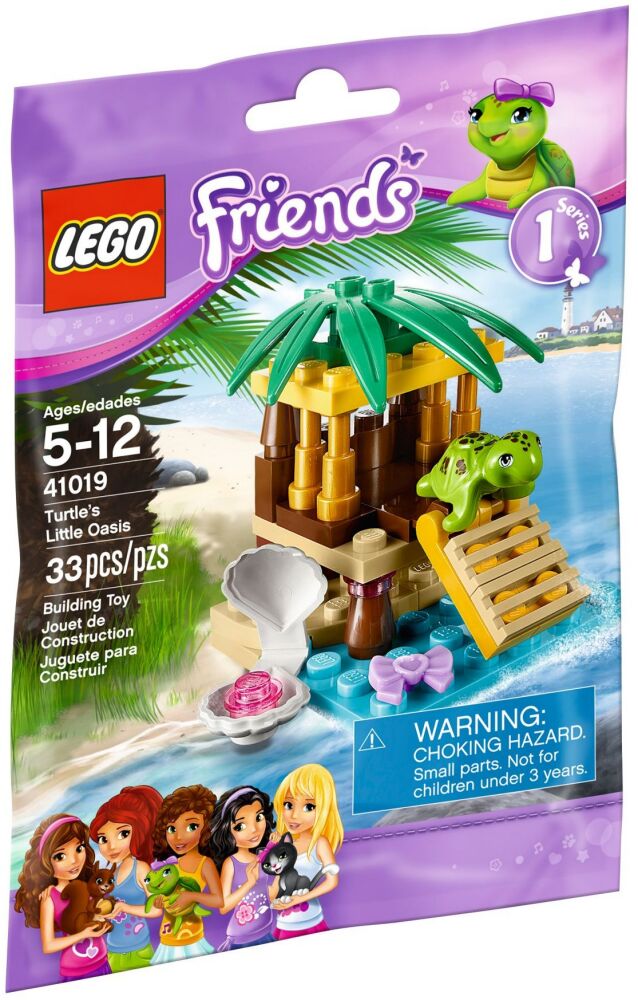 รูปภาพของ LEGO  41019 Turtle's Little Oasis Polybag Set
