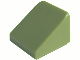 Pilt Olive Green Slope 30 1 x 1 x 2/3 