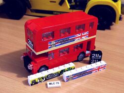 Picture of London Bus Custom Bricks