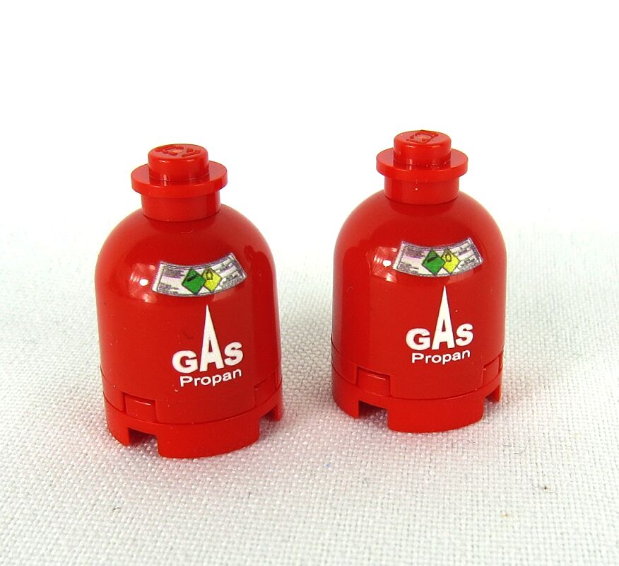 Immagine relativa a Propan Gasflasche aus LEGO® Steine
