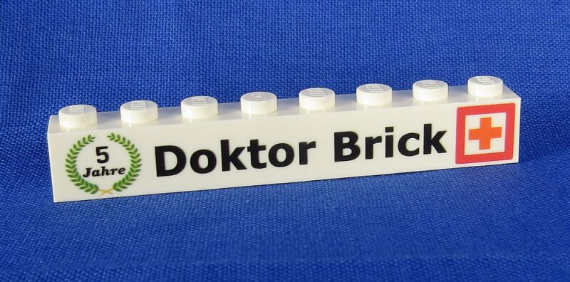 Bild av 5 Jahre Dr. Brick Jubiläumsstein