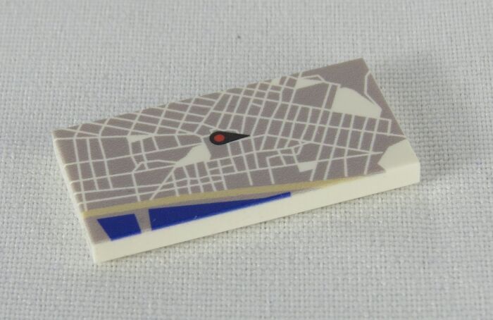  2 x 4 - Fliese Stadtplan NYの画像