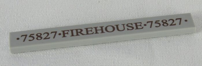 Resmi 1 x 8 - Fliese Firehouse