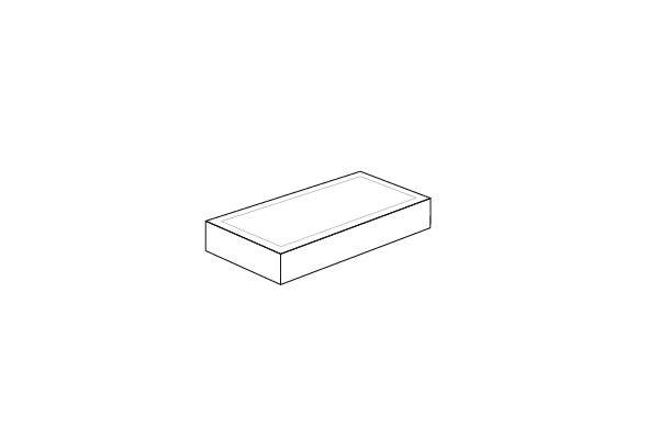 1 x 2 - Fliese transparent की तस्वीर