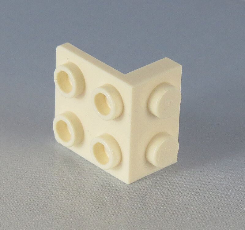 Bild von White Bracket 1 x 2 - 2 x 2