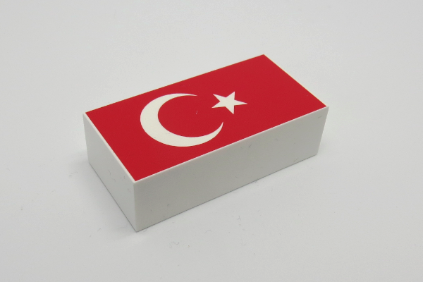 Resmi Türkei 2x4 Deckelstein