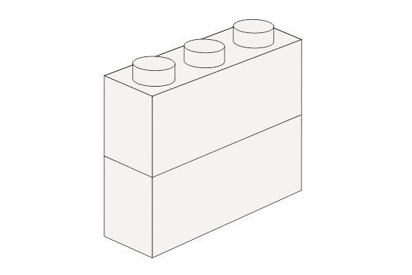 Bild von 1 x 3 x 2 - White