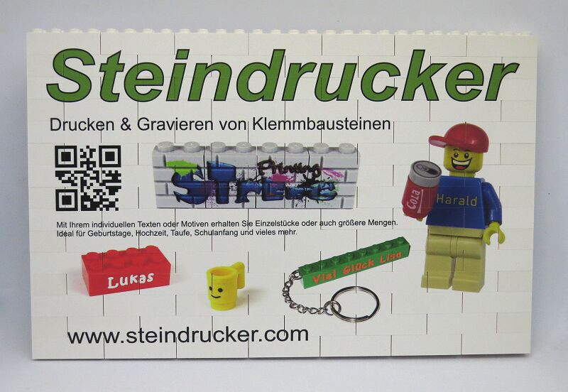 Bild von Lego Foto Steinplatte 225 x 143mm