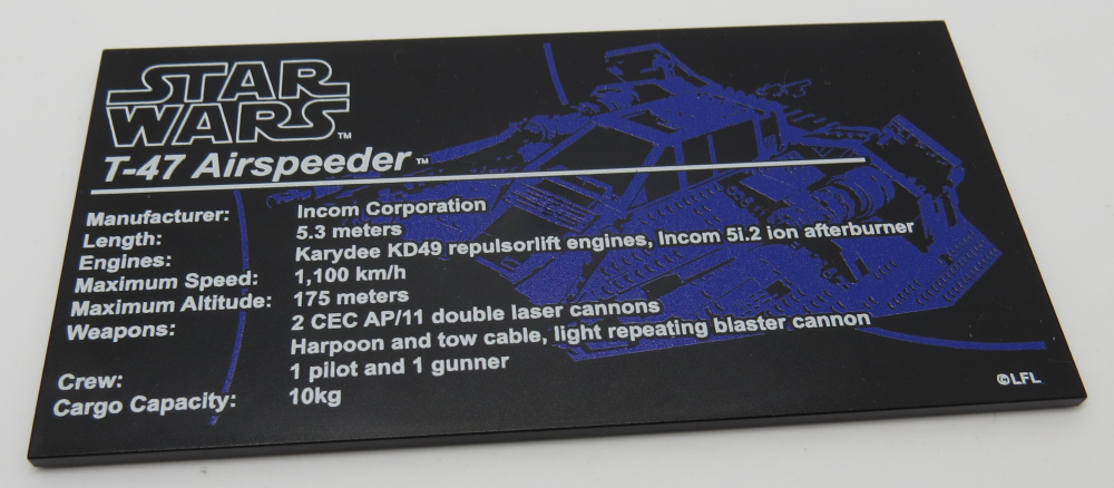 รูปภาพของ P253 / Plakette 75144 Snowspeeder