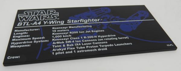 Imagem de P254 / Plakette 75181 - Y-Wing 