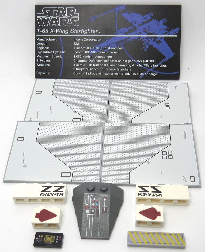 Billede af X-Wing 10240 Custom Package