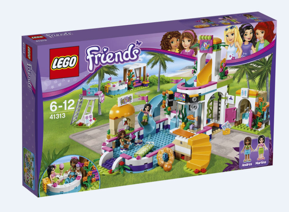 Immagine relativa a LEGO 41313 Friends Heartlake Summer Freibad
